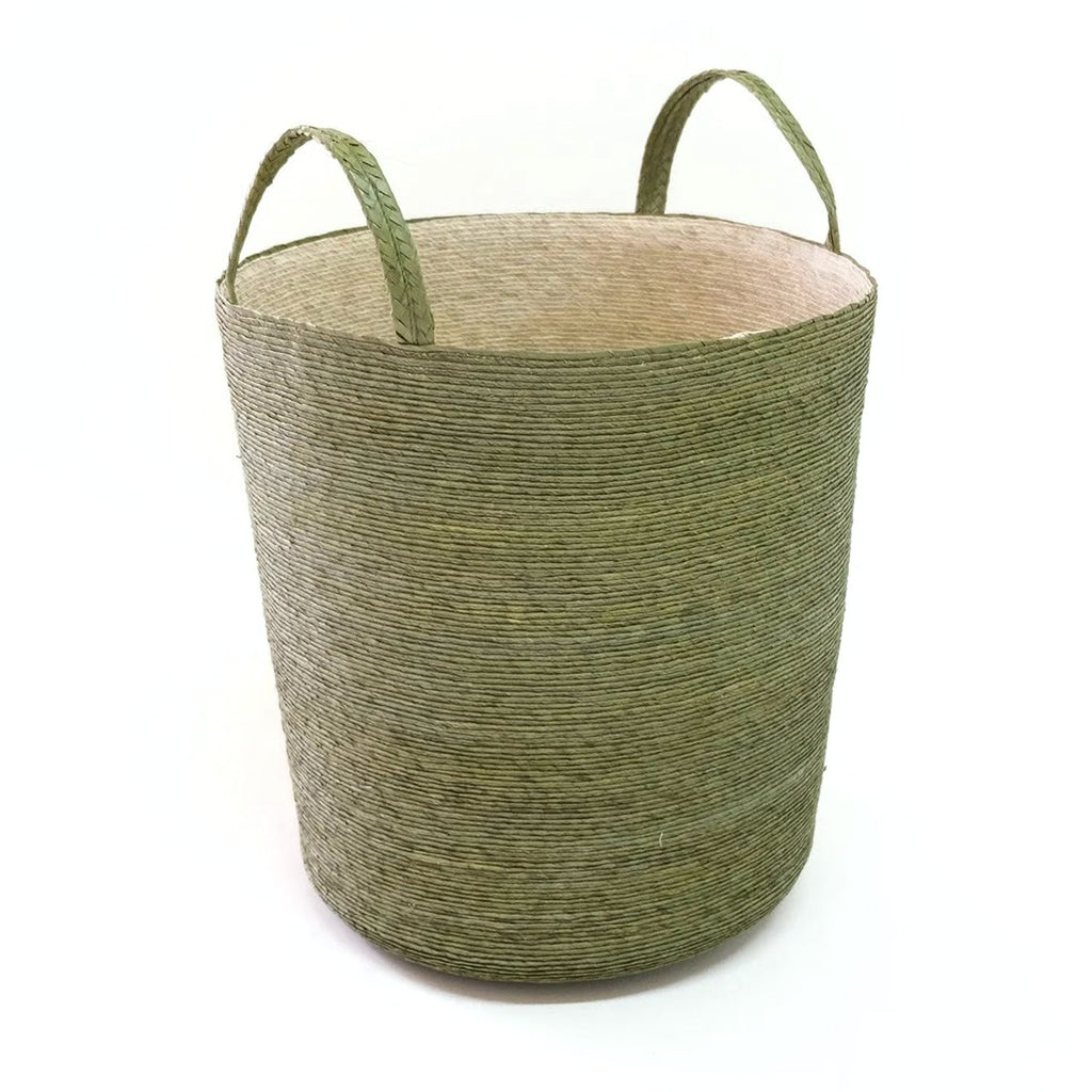 Makaua Palm Leaf Tambo Basket / Aceituna