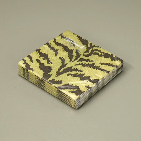 Caspari Paper Cocktail Napkins / Tigre Cocktail