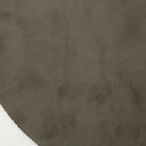 Faux Leather Placemats / Round / Gray