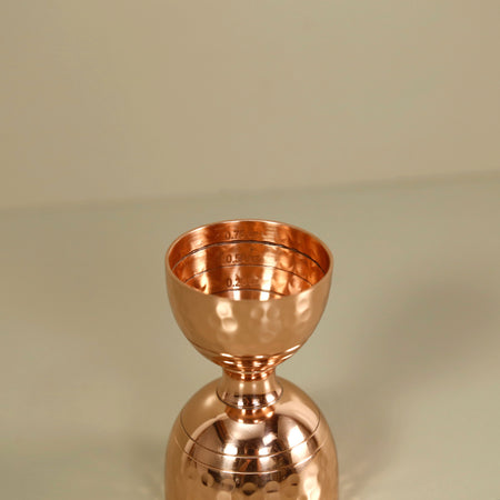 Bell Jigger / Hammered Copper