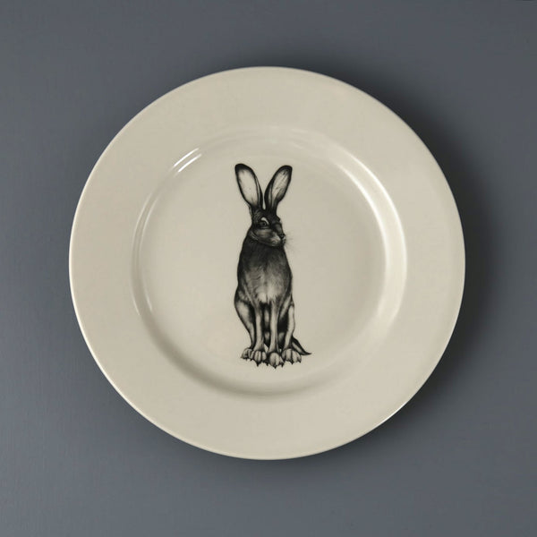 Laura Zindel Dinner Plate / Tall Hare