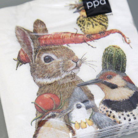 Vicki Sawyer Paper Cocktail Napkins / Harvest Party