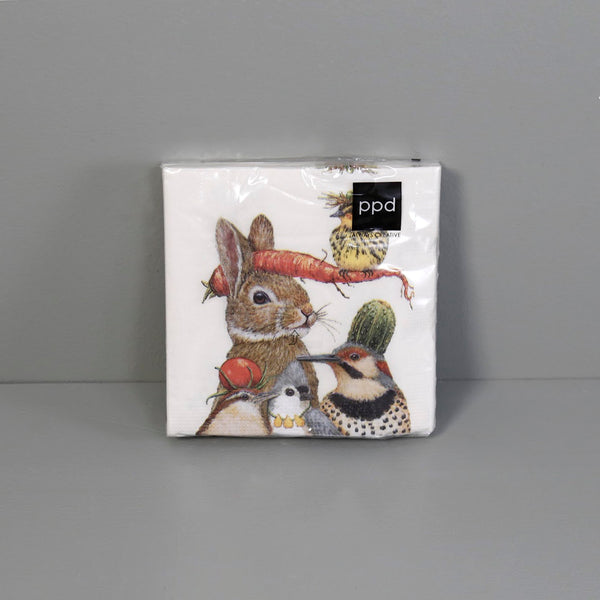 Vicki Sawyer Paper Cocktail Napkins / Harvest Party