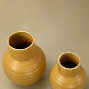 Hawkins Vase / Large / Mustard