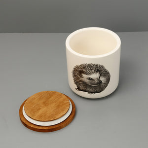 Laura Zindel Small Canister / Hedgehog #2