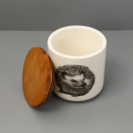 Laura Zindel Small Canister / Hedgehog #2
