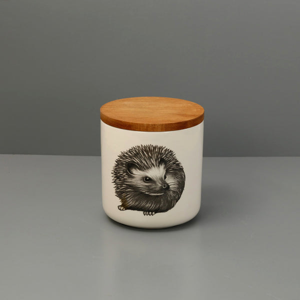 Laura Zindel Small Canister / Hedgehog #2