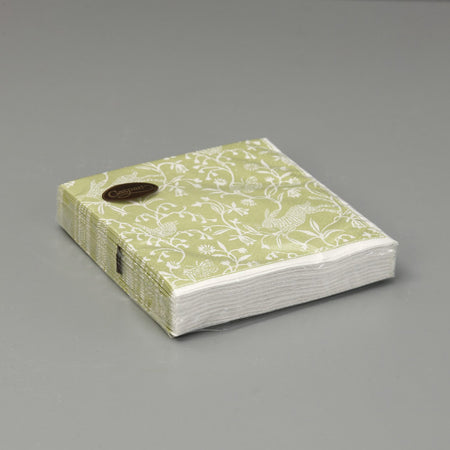 Caspari Paper Luncheon Napkins / Hedgerow Moss