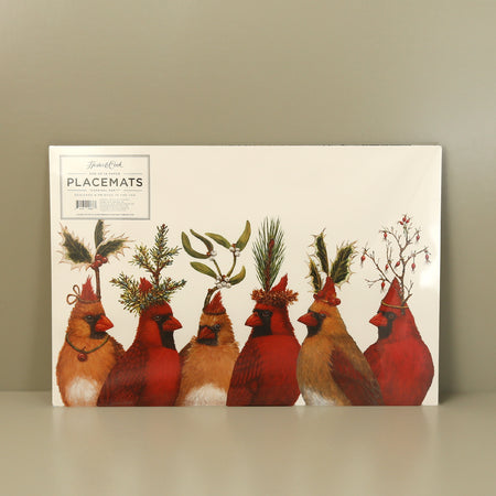 Paper Placemat Pack / Cardinal Party