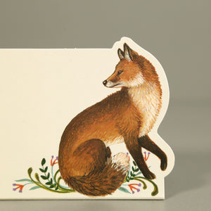 Hester & Cook Paper Place Cards / Fanciful Fox