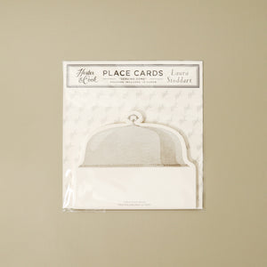 Hester & Cook Paper Place Cards / Serving Dome Place Card