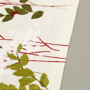 Holiday Botanical Table Runner