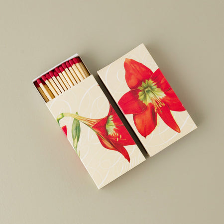 Holiday Design Matchboxes / Amaryllis