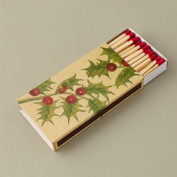 Holiday Design Matchboxes / Holly