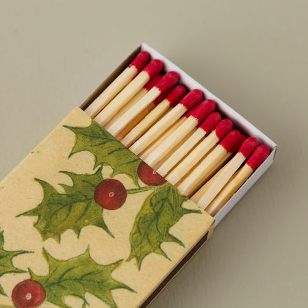 Holiday Design Matchboxes / Holly