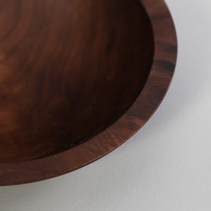 American Walnut Wooden Salad Bowl 7"
