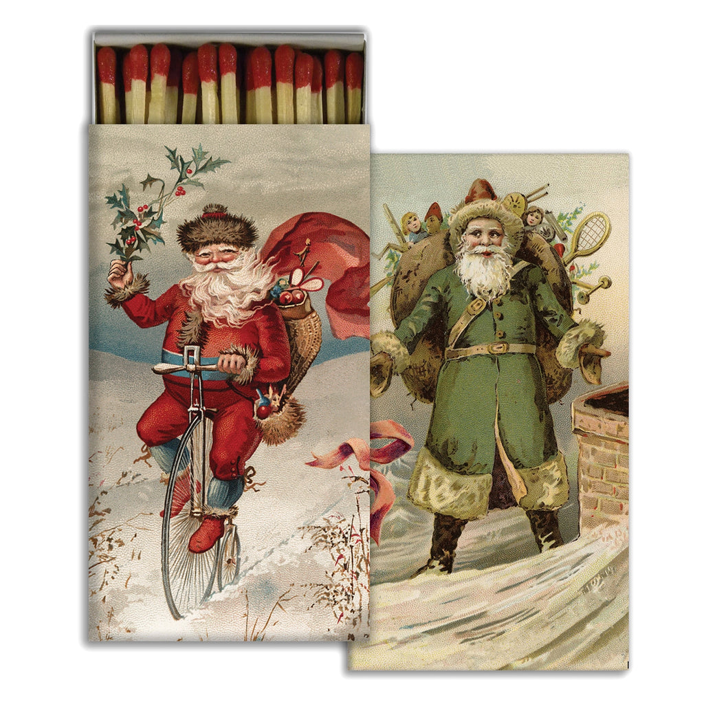 Holiday Design Matchboxes / Adventure Santas