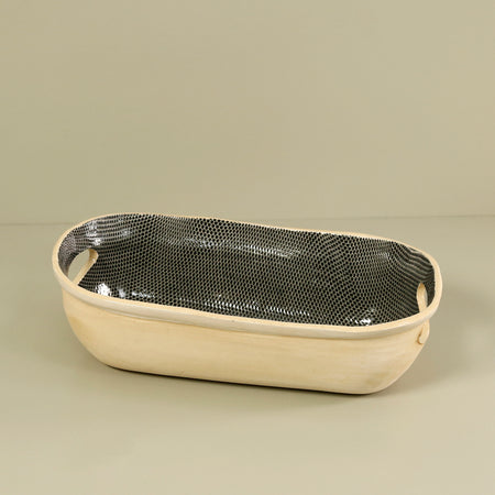 Terrafirma Bread Caddy / Black / Honeycomb