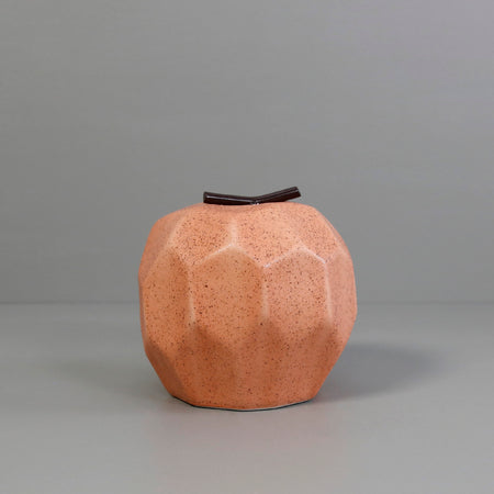 Nordic Geometric Ceramic Apple
