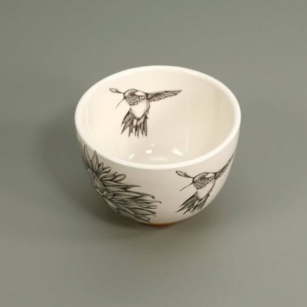 Laura Zindel Small Deep Bowl / Hummingbird #2
