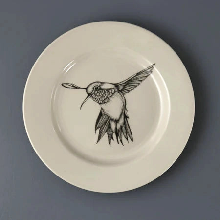 Laura Zindel Dinner Plate / Hummingbird #2