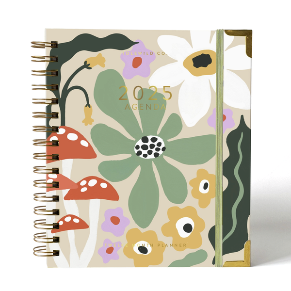 2025 Planner / Fleur & Mushrooms