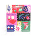Designer Gift Bag / Patchwork Mushrooms