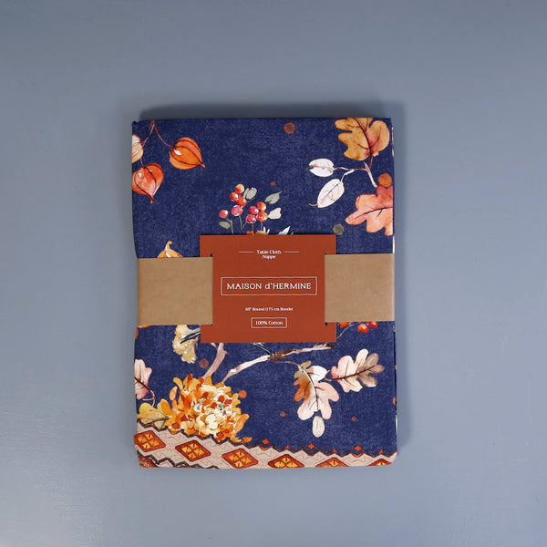 Infinity Fall Cotton Tablecloth