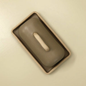 Hand Made Butter Dish / Stone