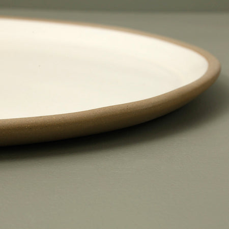 Jars of Dust Oval Platter / Eggshell