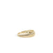 Ridged Gold Ring