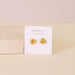 Petite Gold Knot Studs