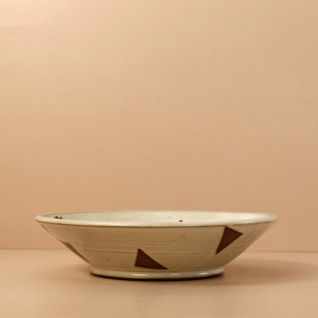 Jeremy Ayers / Geometric Serving Bowl