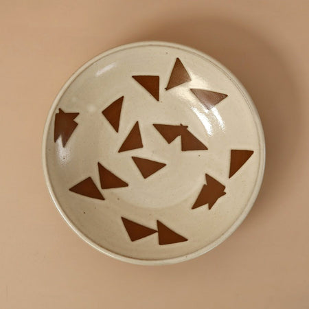 Jeremy Ayers / Geometric Serving Bowl