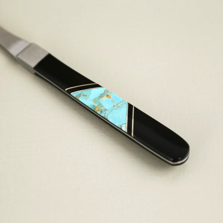 Jet & Turquoise Cheese Slicer