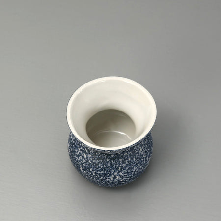 Jube Mini-Handcrafted Porcelain Vase / Blue Speckle