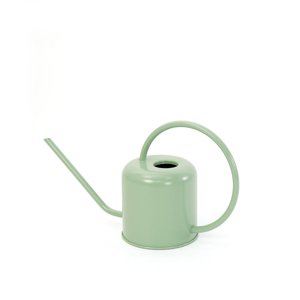 Petite Cascade Metal Watering Can / Jade