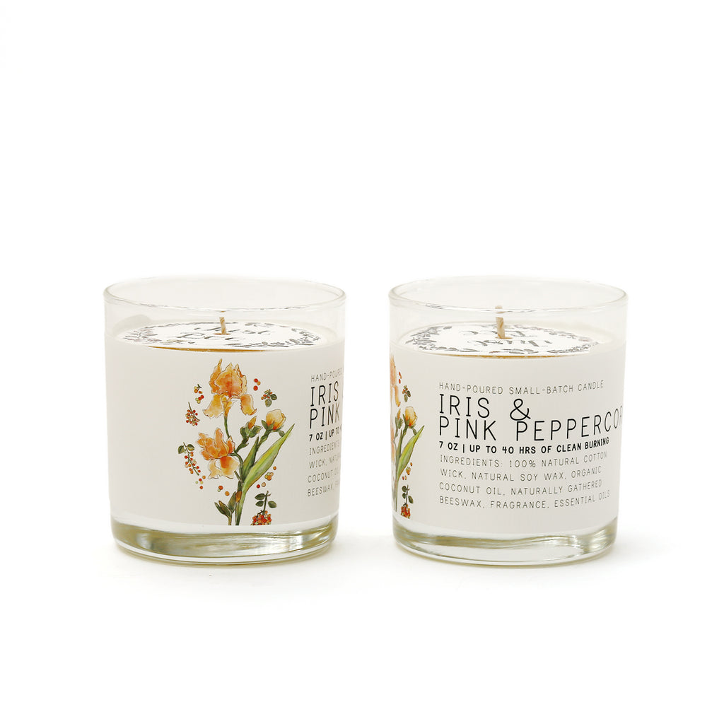 Just Bee Candle / Iris & Pink Peppercorn