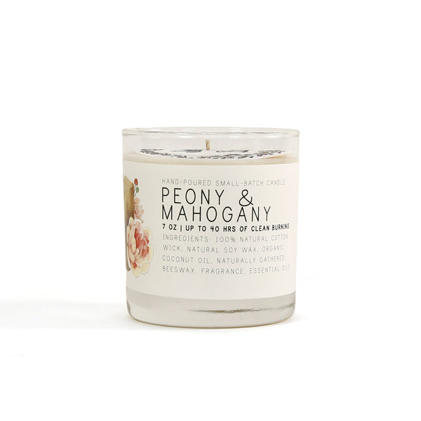 Just Bee Candle / Peony Mahogany