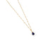 Blue Lapis on 14k Gold Fill Necklace / KB302