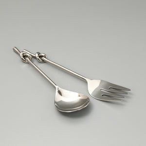 Knot Handle Salad Servers