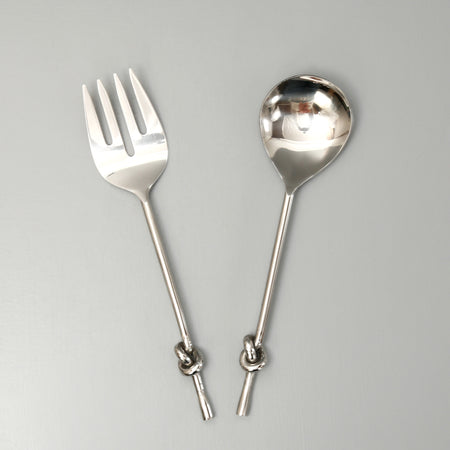 Knot Handle Salad Servers
