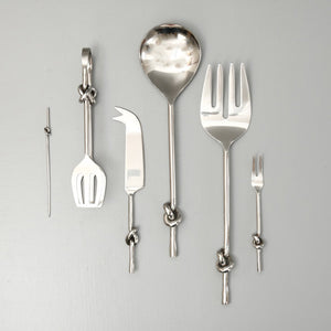 Knot Handle Salad Tongs