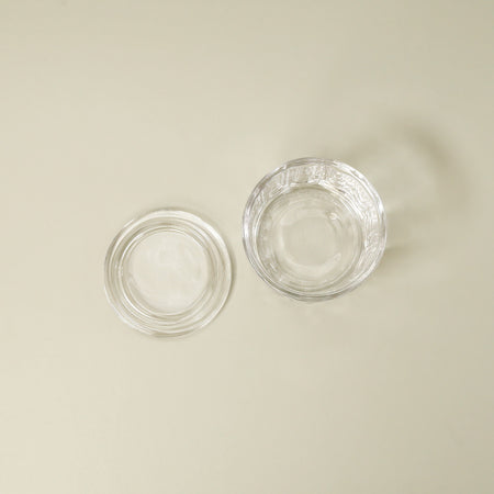 Embossed Salt Cellar & Lid