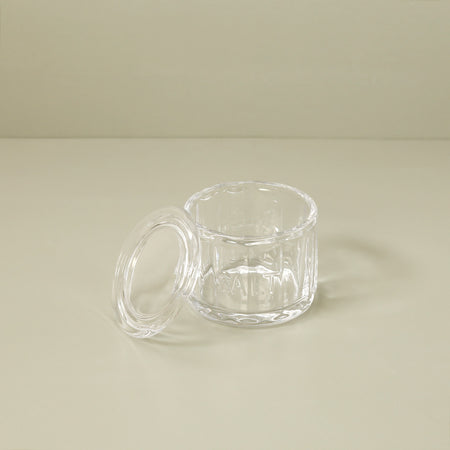 Embossed Salt Cellar & Lid