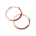 Fresco Hoop Earrings / Large / Orchid