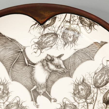 Laura Zindel Small Serving Dish / Bat