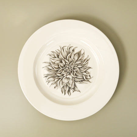Laura Zindel Dinner Plate / Plate Dahlia