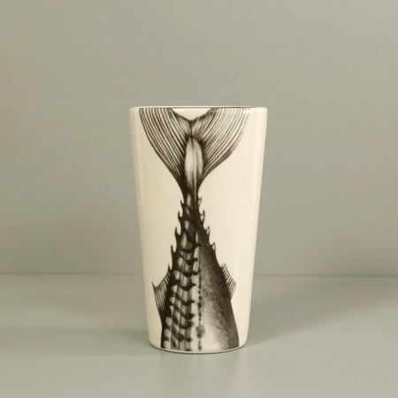Laura Zindel Ceramic Tumbler / Mackerel