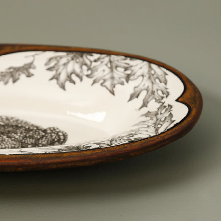 Laura Zindel Oblong Serving Dish / Toad